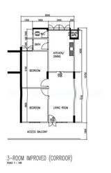 Blk 806 King George's Avenue (Kallang/Whampoa), HDB 3 Rooms #620651021